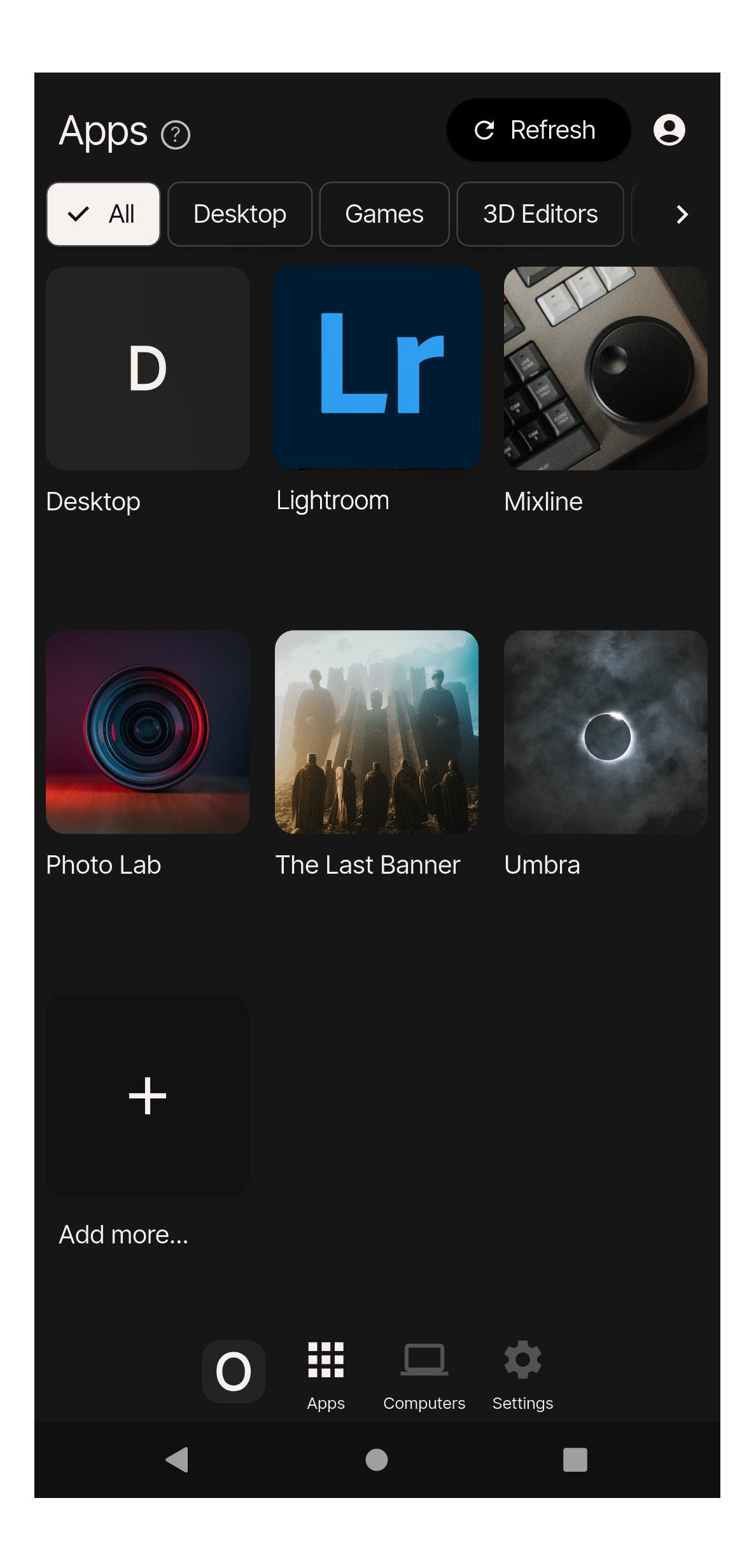 Lightroom Classic running through Chromaport