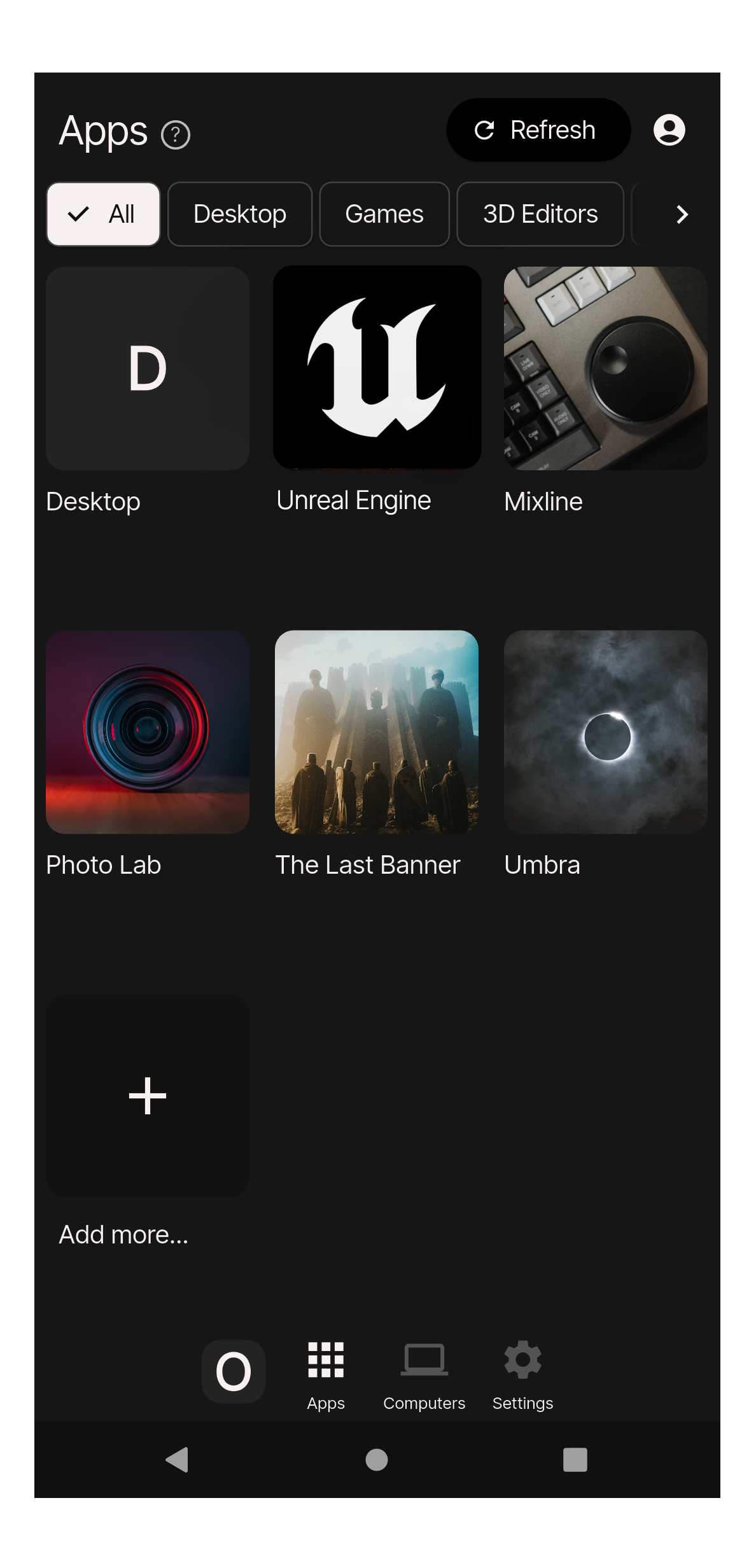 Running Unreal Engine remotely with Chromaport